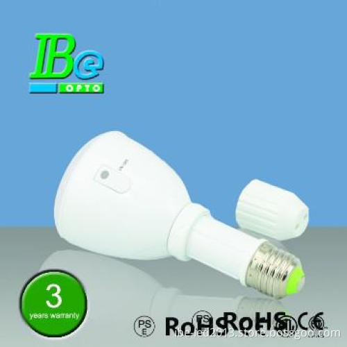 multifunction Bulb 3W emergency flashlight rechargeable LED bulb
